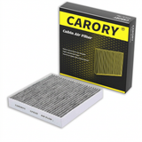 CARORY CF820 cabin air filter with packaging on white