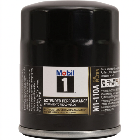 Mobil 1 M1-110A single filter detail, sold as a six-pack